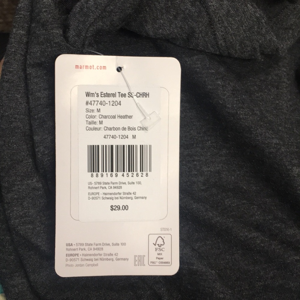 Marmot t shirt - Picture 3 of 5